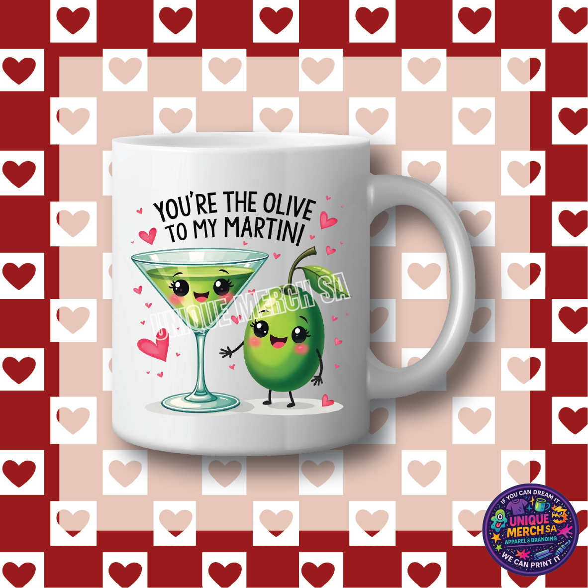 Mugs - Valentines Day - You're the Olive to my Martini