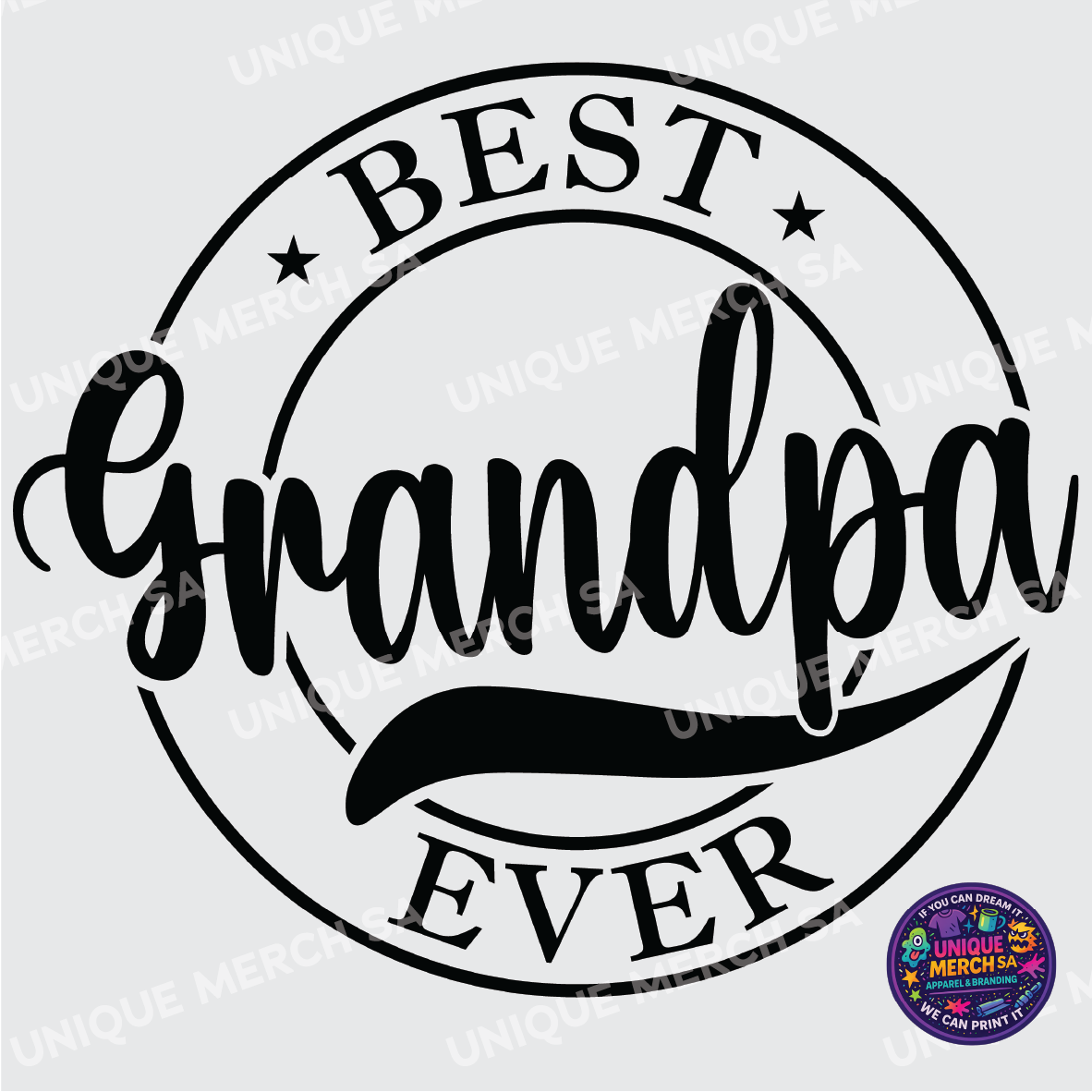 DTF Transfer - Father's Day Special - Best Grandpa Ever 2