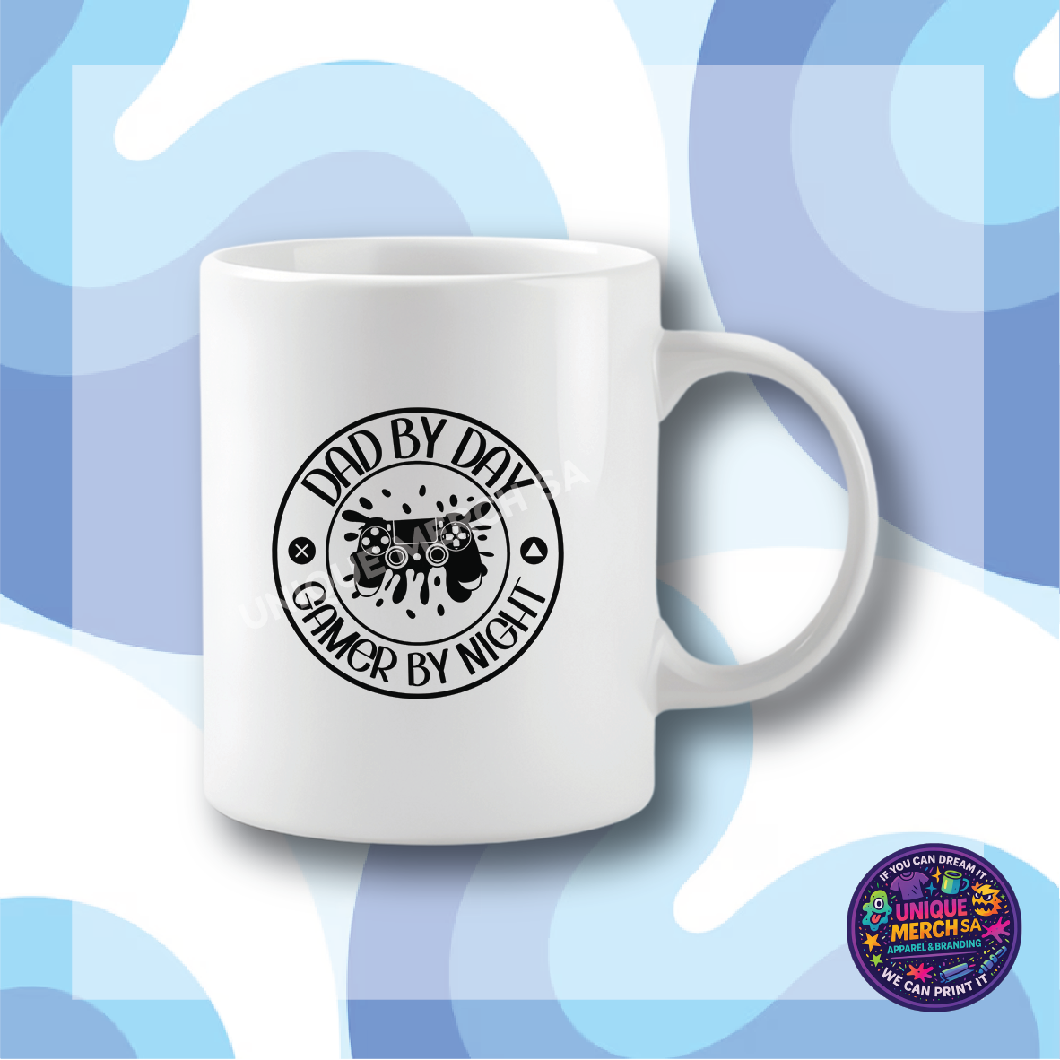 Mugs - Father's Day - Dad by Day, Gamer by Night