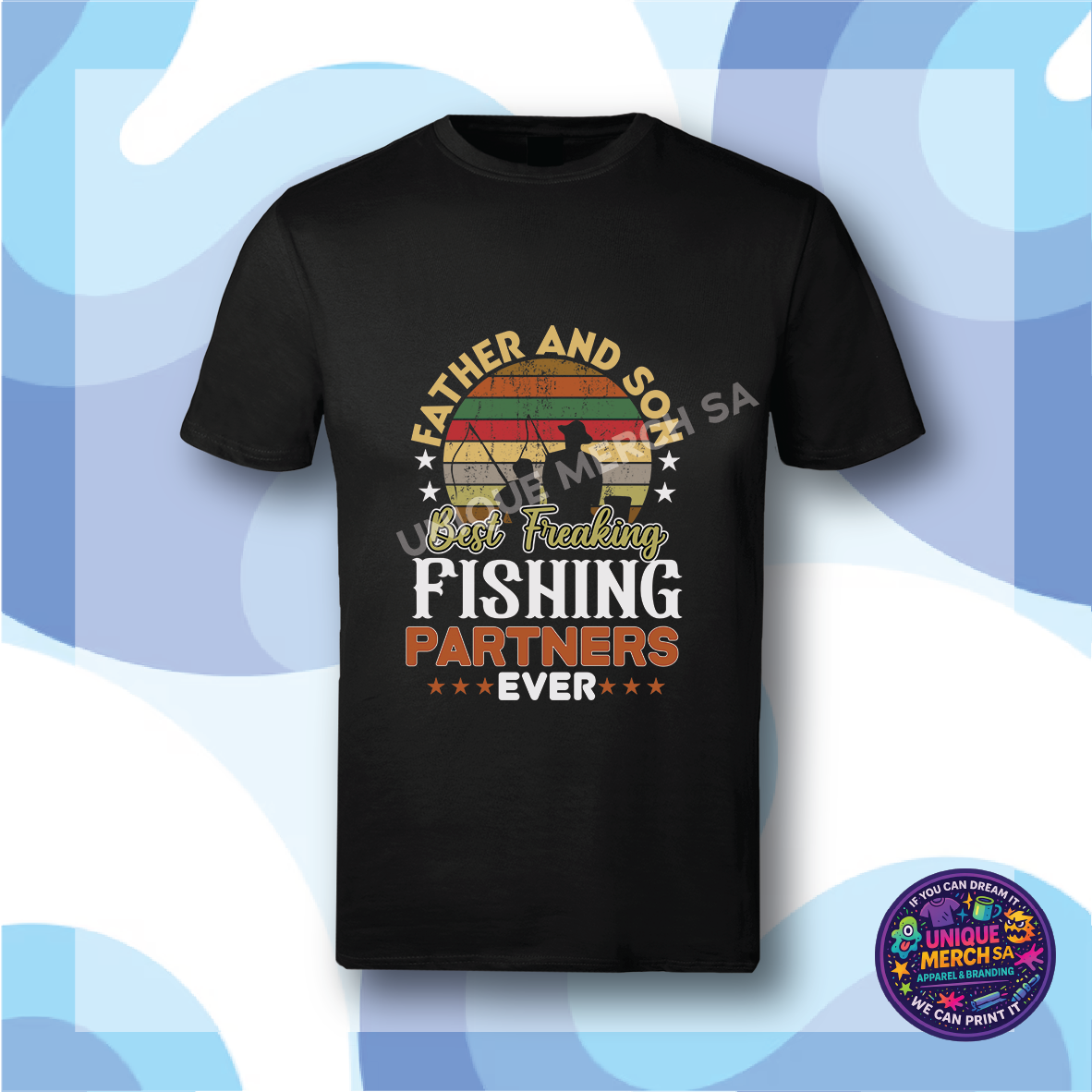 Short Sleeve T-Shirt - Father's Day - Father and Son, Fishing Partners
