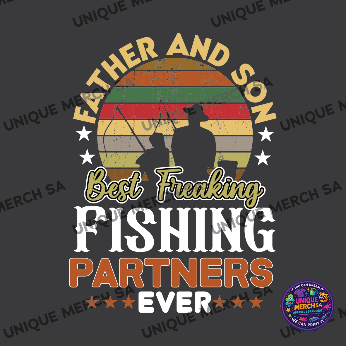 DTF Transfer - Father's Day Special - Fishing Partner