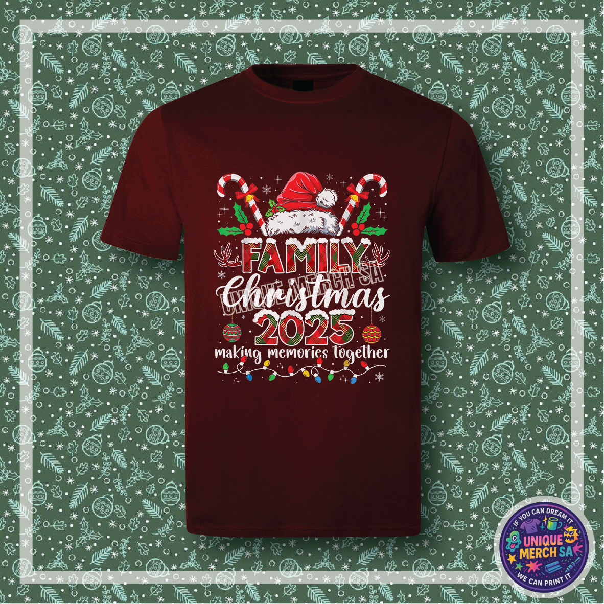 Short Sleeve T-Shirt - Christmas Crew - Family Christmas 2025 7