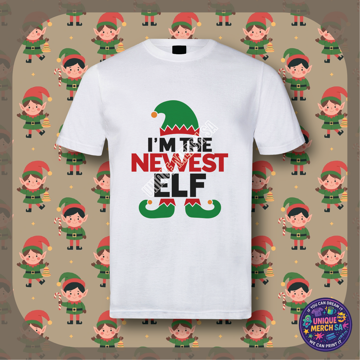 Short Sleeve T-Shirt - Christmas Elf - Newest