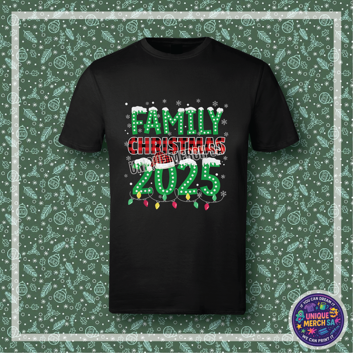 Short Sleeve T-Shirt - Christmas Crew - Family Christmas 2025 13