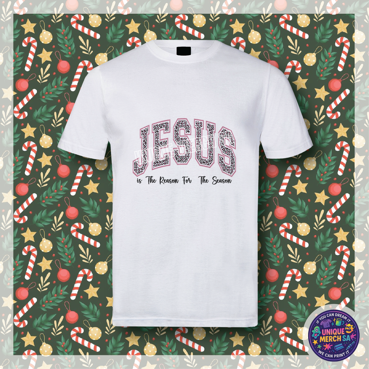 Short Sleeve T-Shirt - Christmas - Jesus Is The Reason To Tis The Season 2