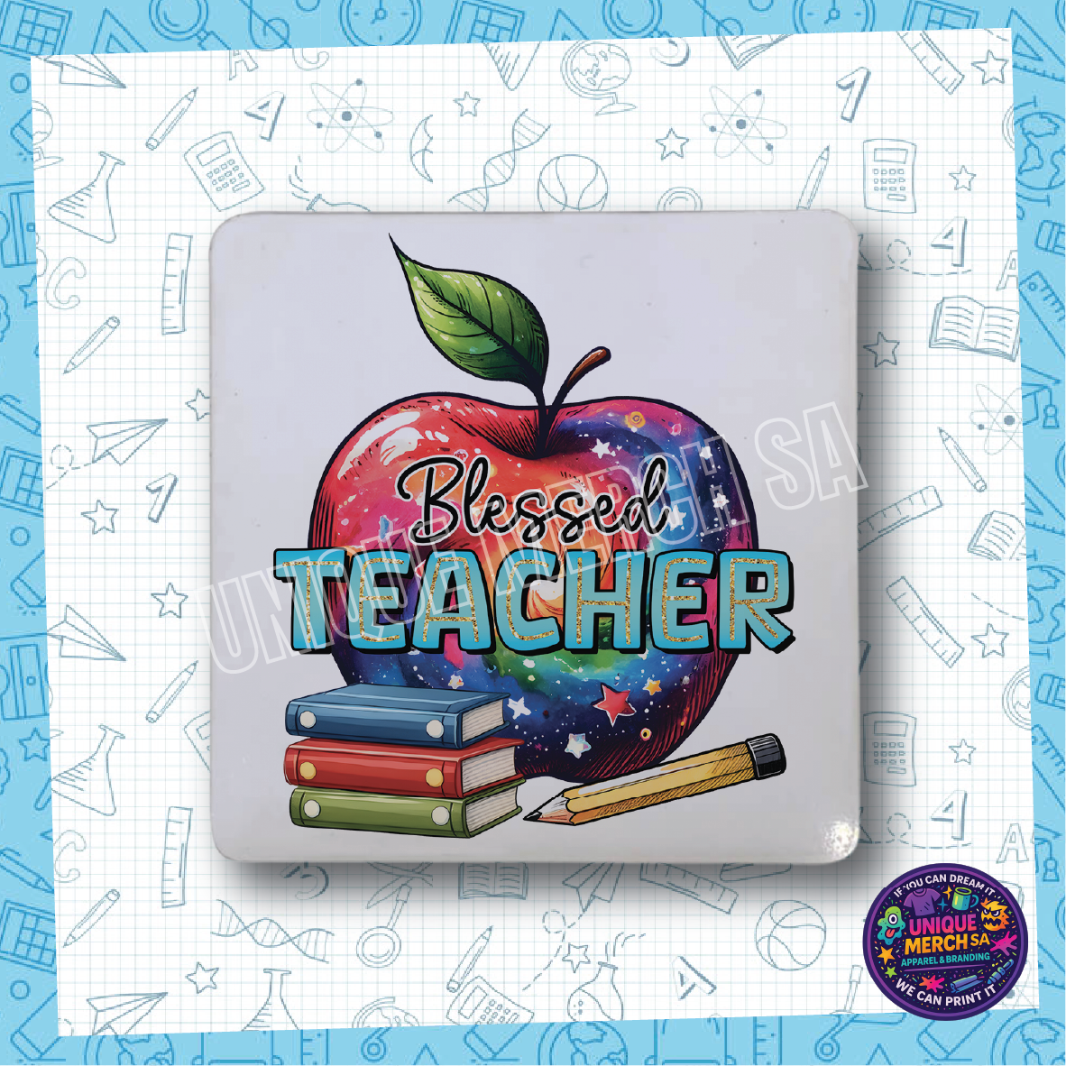 Teacher Coasters - Blessed Teacher