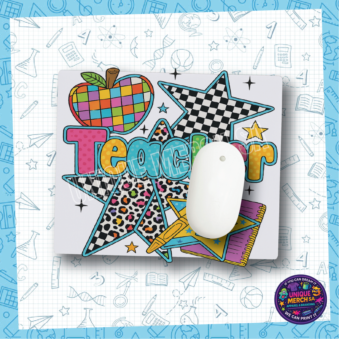 Teacher Mousepads - Teacher Disco