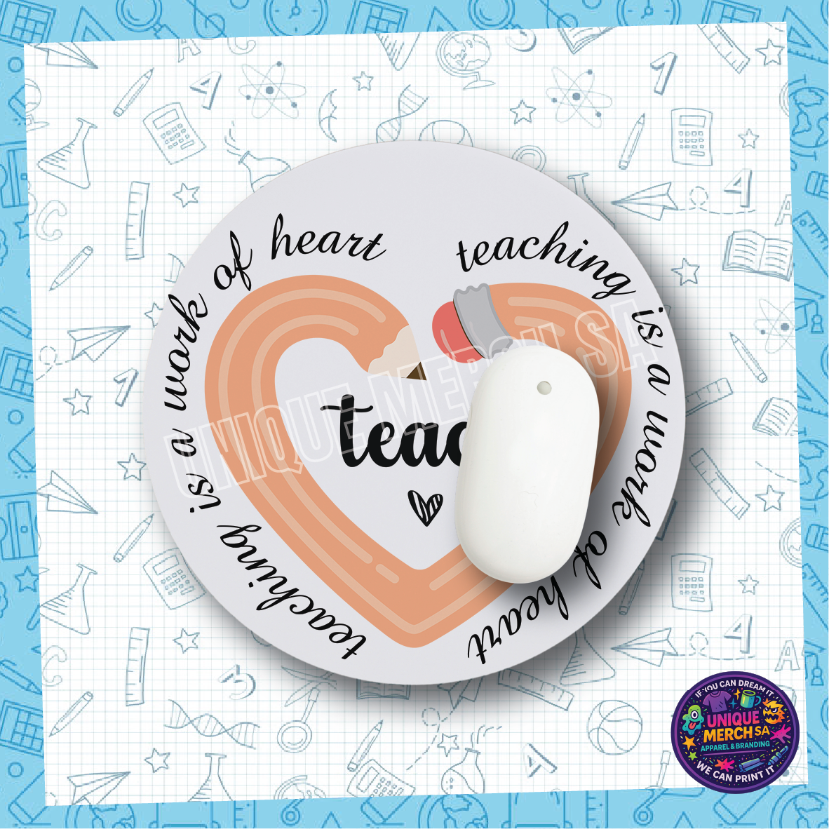 Teacher Mousepads - Teach