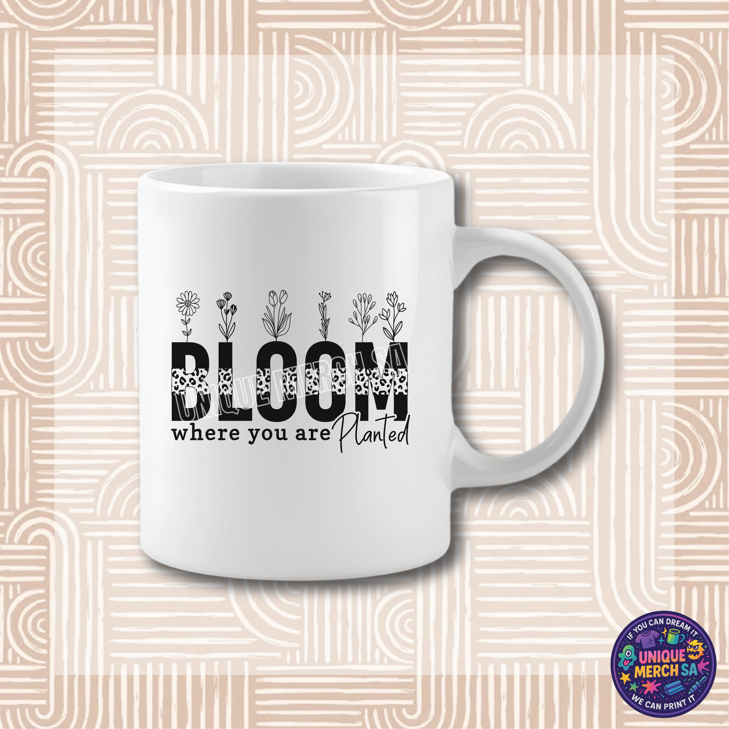 Mugs - Motivational - Bloom Where You Are Planted