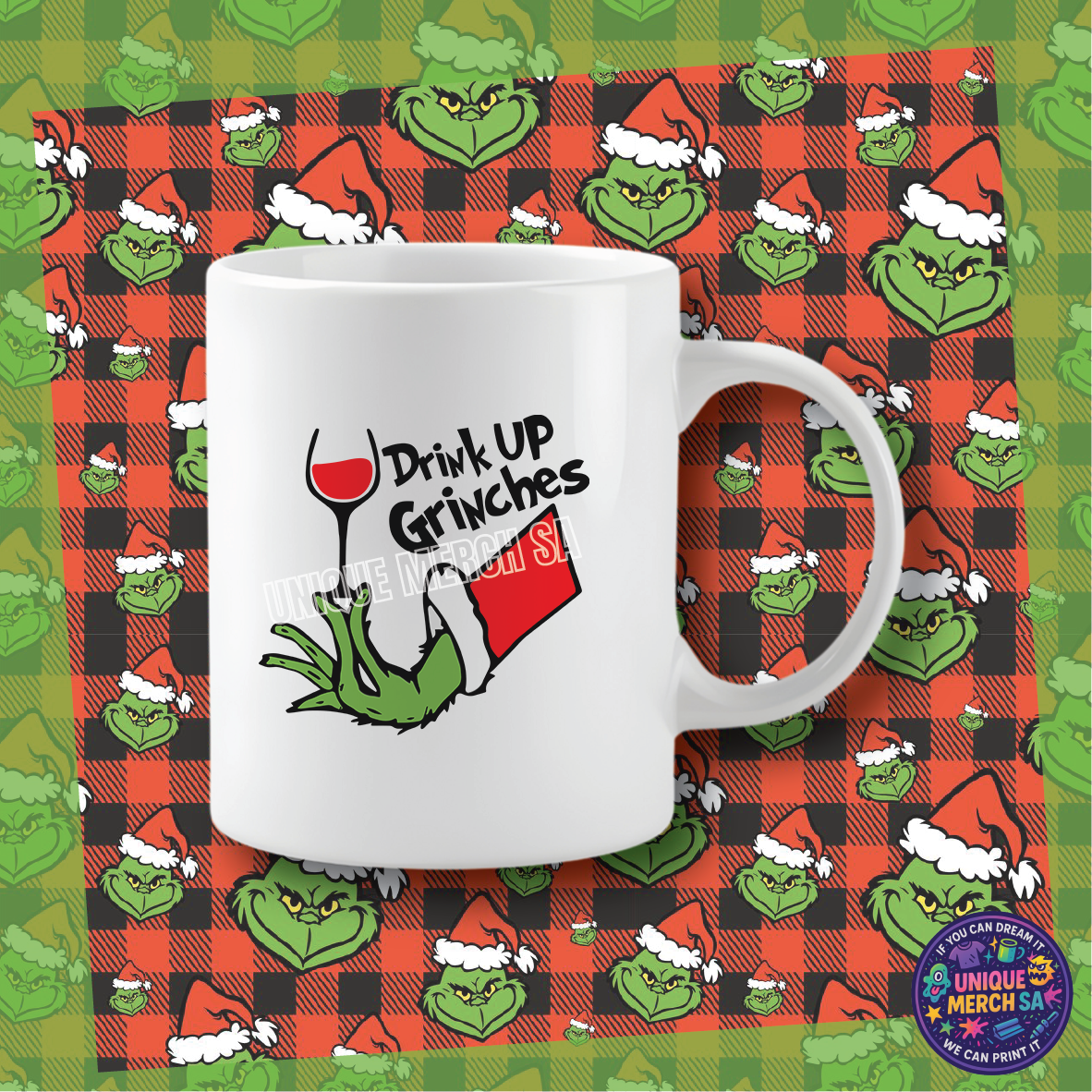 Mugs - The Grinch - Drink Up Grinches