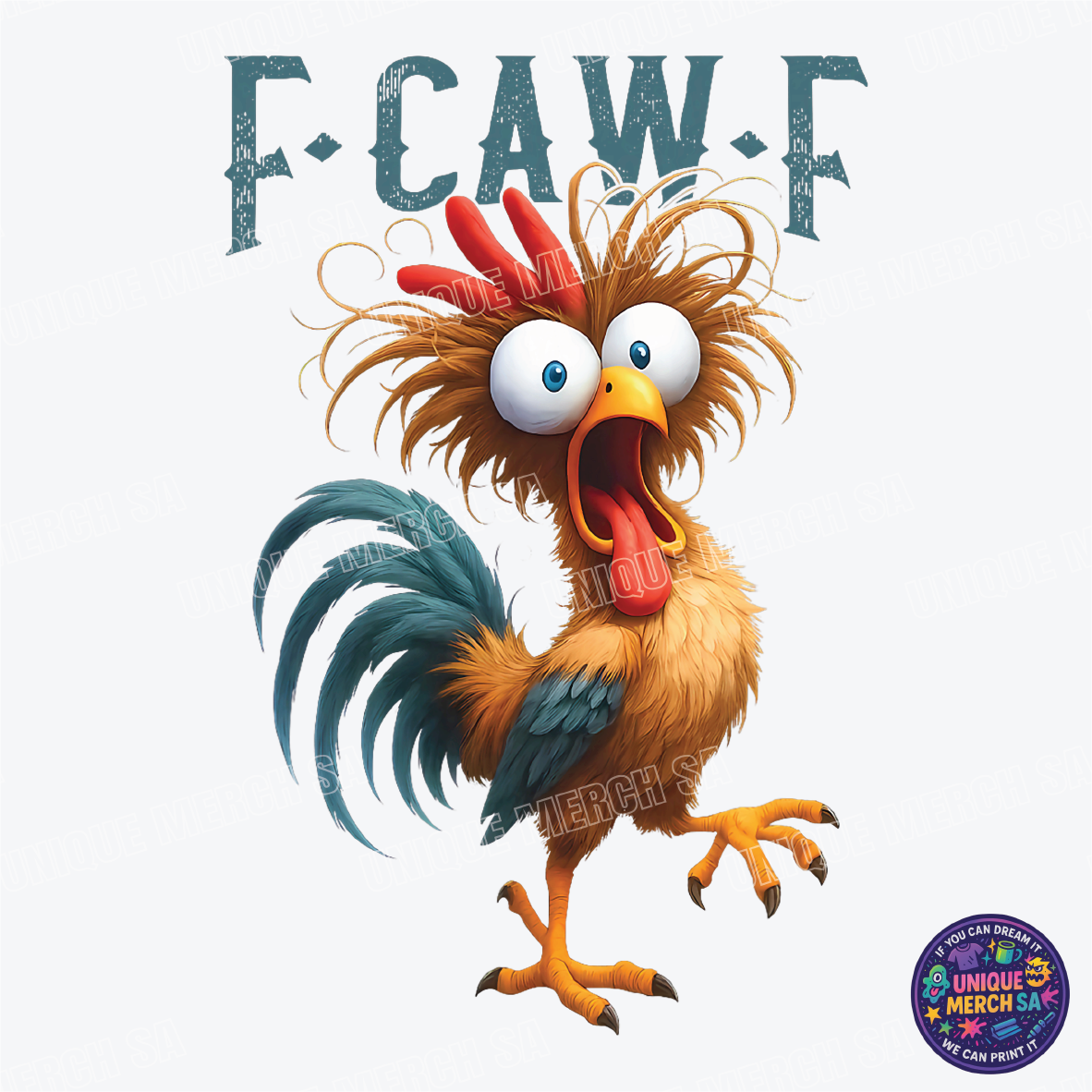 DTF Transfer - FCAWF - Chicken 1