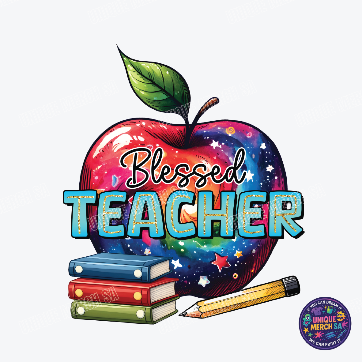 DTF Transfer - Teacher - Blessed Teacher