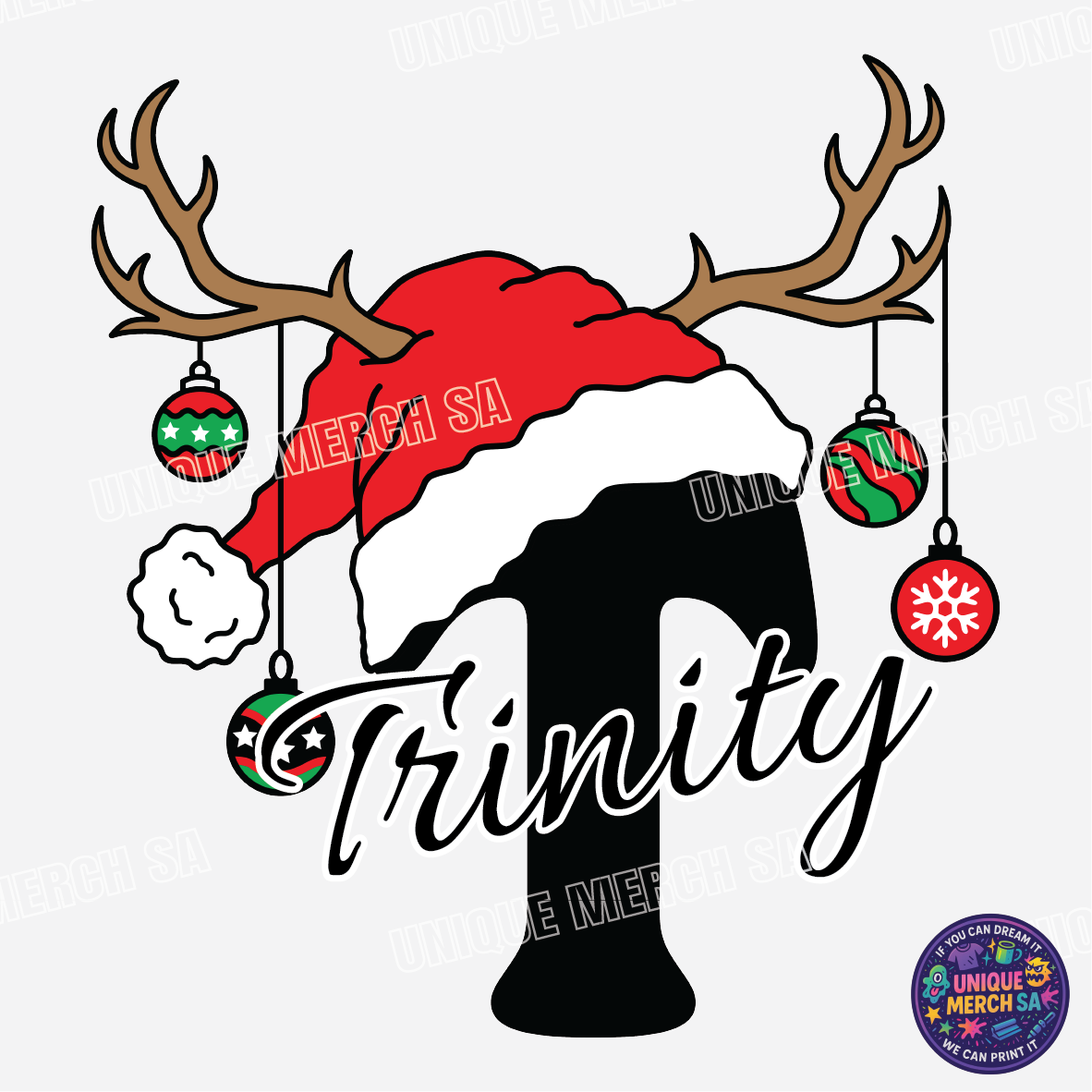 Short Sleeve T-Shirts - Personalised Christmas Tee - T