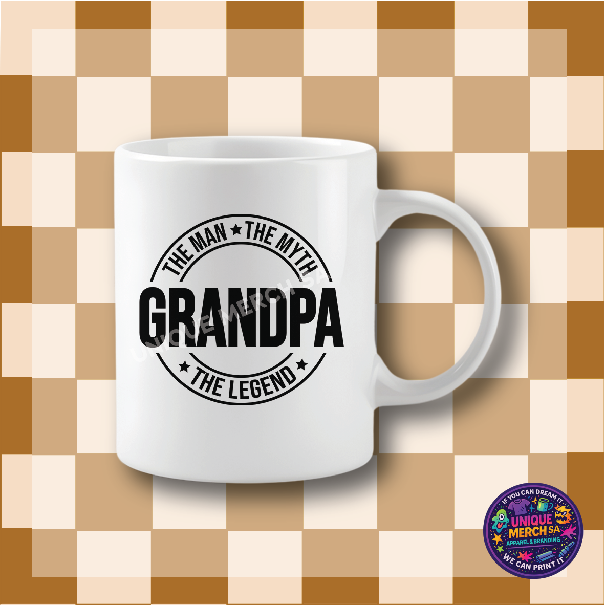 Mugs - Father's Day - Grandpa The Man, The Myth, The Legend