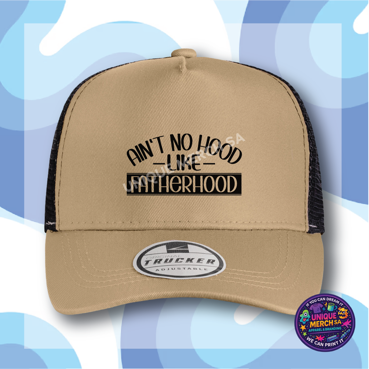Trucker Caps - Father's Day - Ain't No Hood Like Fatherhood