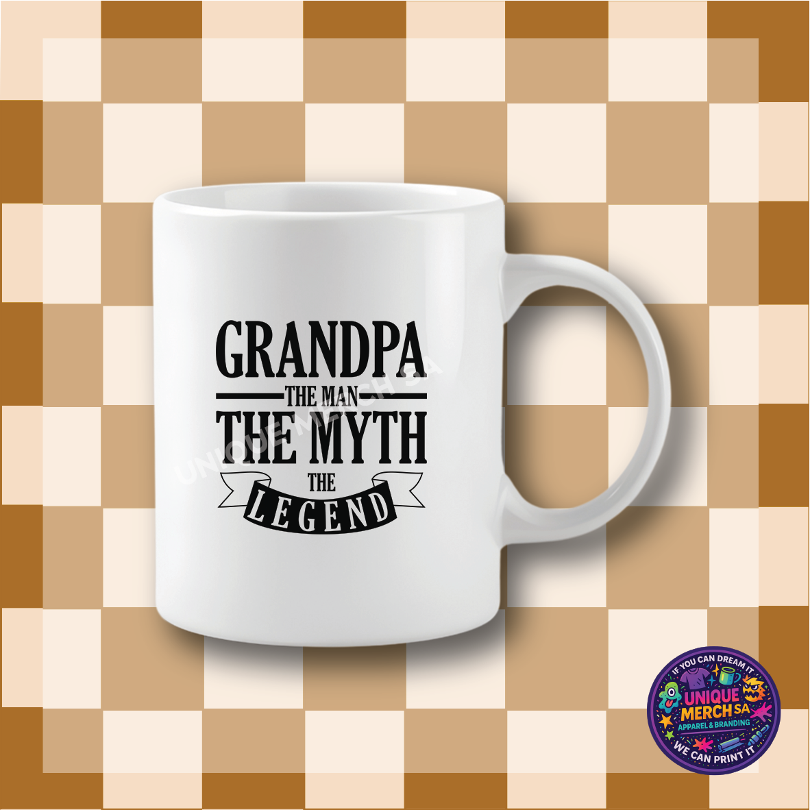 Mugs - Father's Day - Grandpa The Man, The Myth, The Legend 2