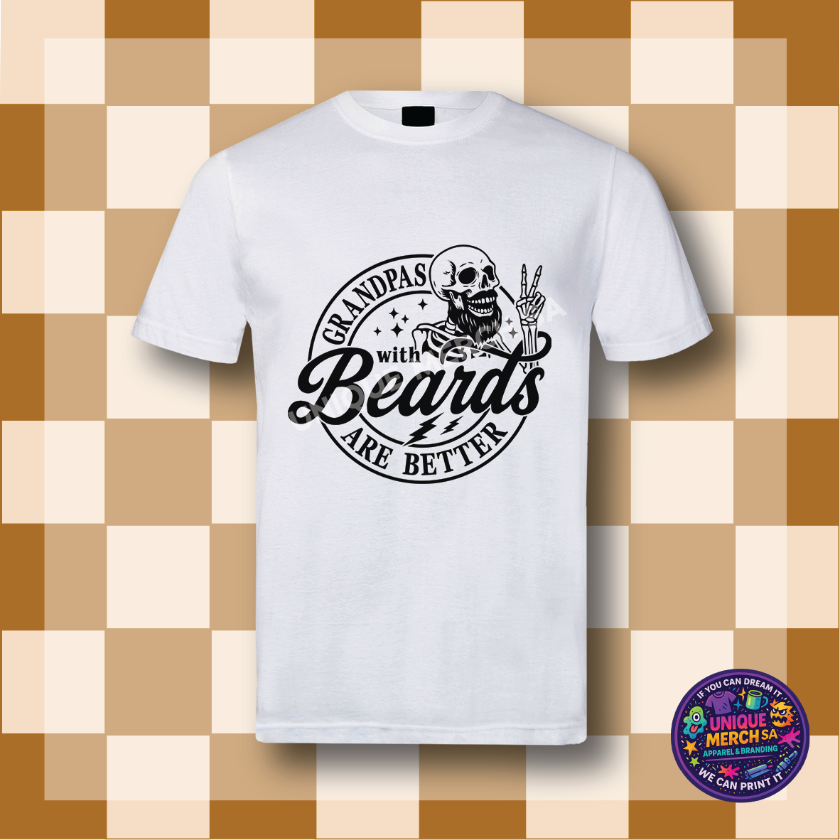 Short Sleeve T-Shirt - Father's Day - Grandpas with beards are better