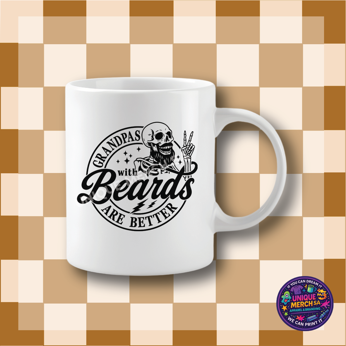 Mugs - Father's Day - Grandpas with beards are better
