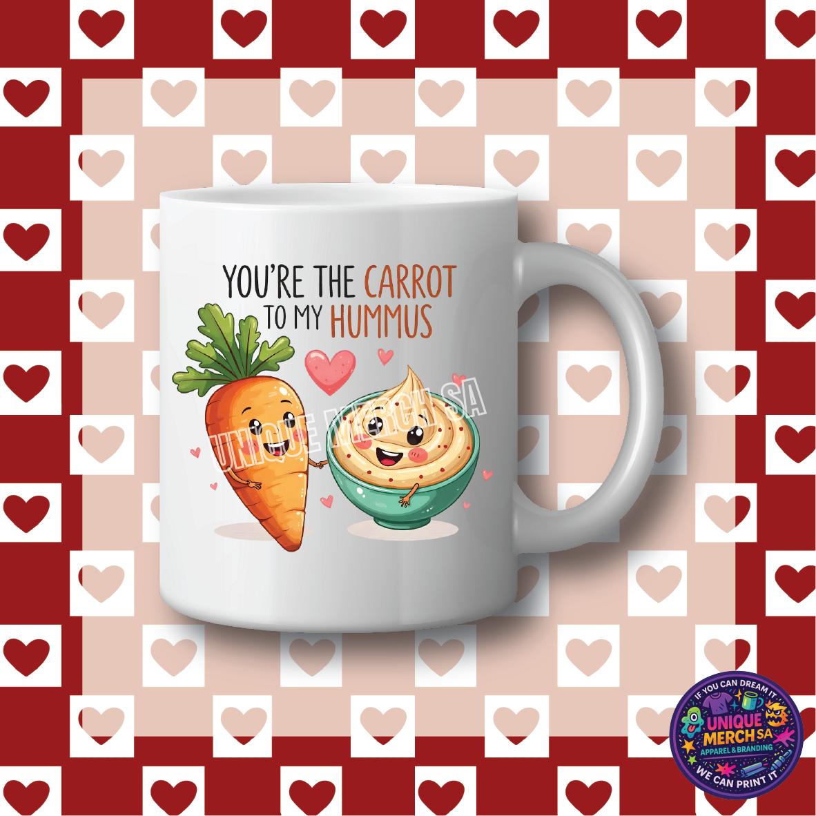 Mugs - Valentines Day - You're the Carrot to my Hummus