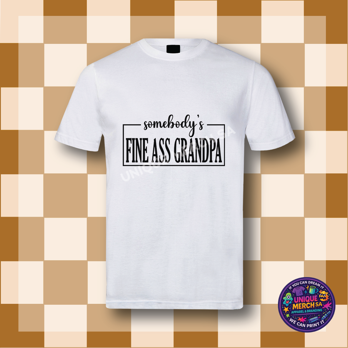 Short Sleeve T-Shirt - Father's Day - Somebody's Fine Ass Granpa