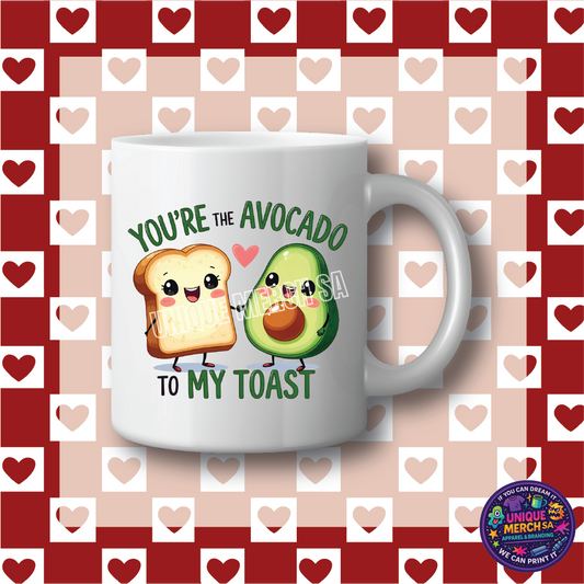 Mugs - Valentines Day - You're the Avocado to my Toast