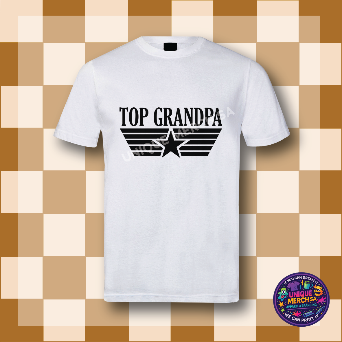 Short Sleeve T-Shirt - Father's Day - Top Grandpa