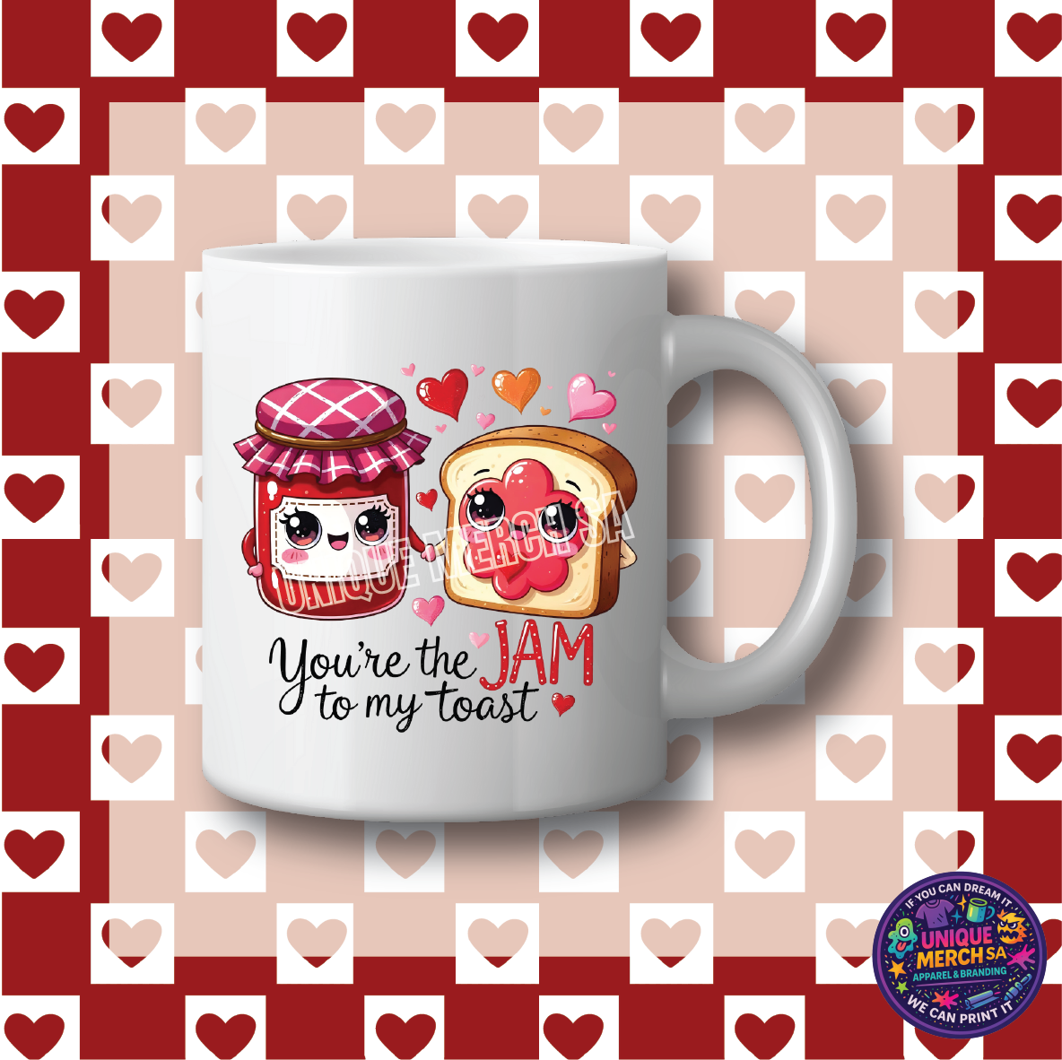 Mugs - Valentines Day - You're the Jam to my Toast