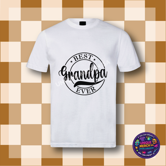 Short Sleeve T-Shirt - Father's Day - Best Grandpa Ever 2