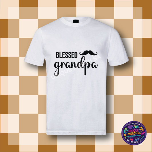 Short Sleeve T-Shirt - Father's Day - Blessed Grandpa