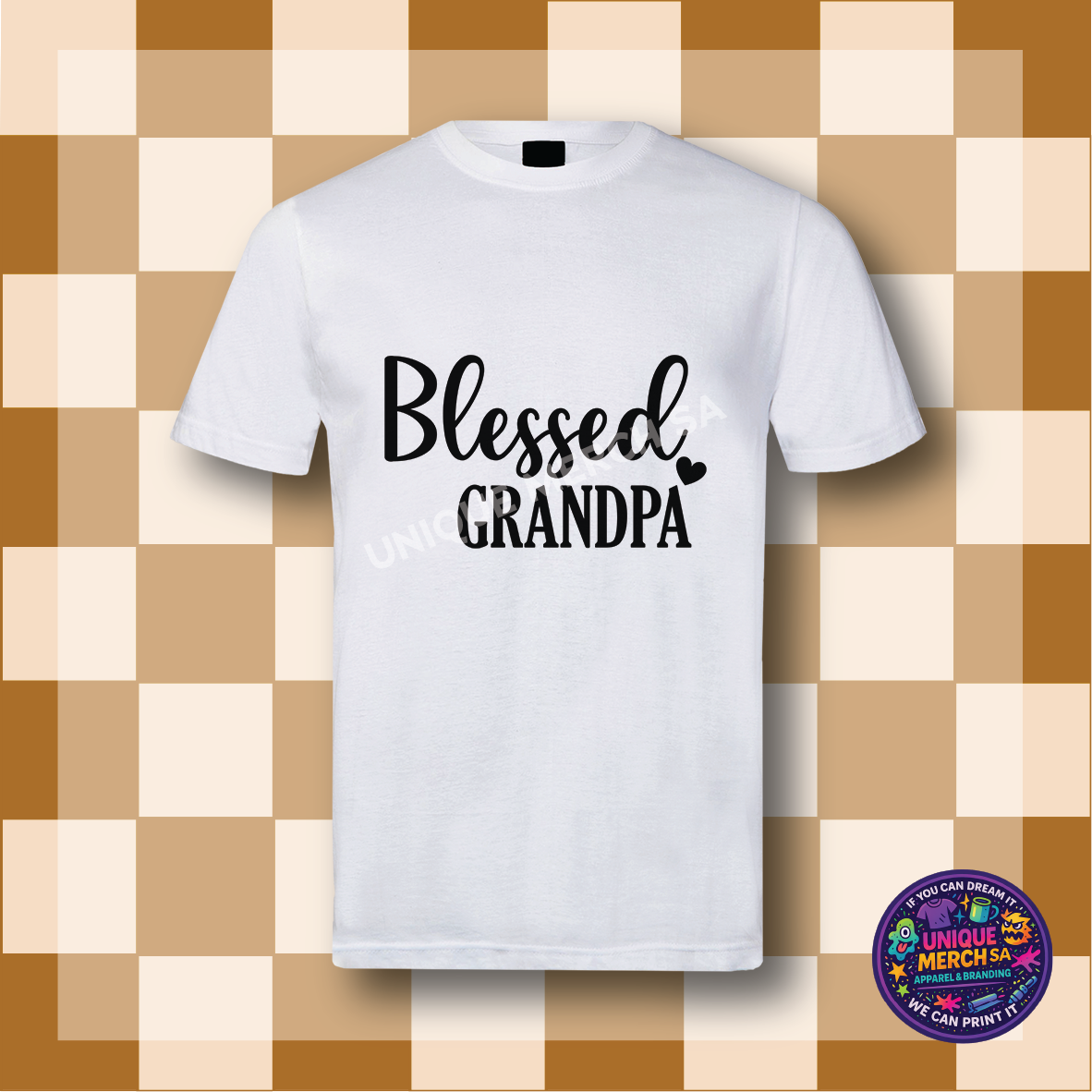 Short Sleeve T-Shirt - Father's Day - Blessed Grandpa 2
