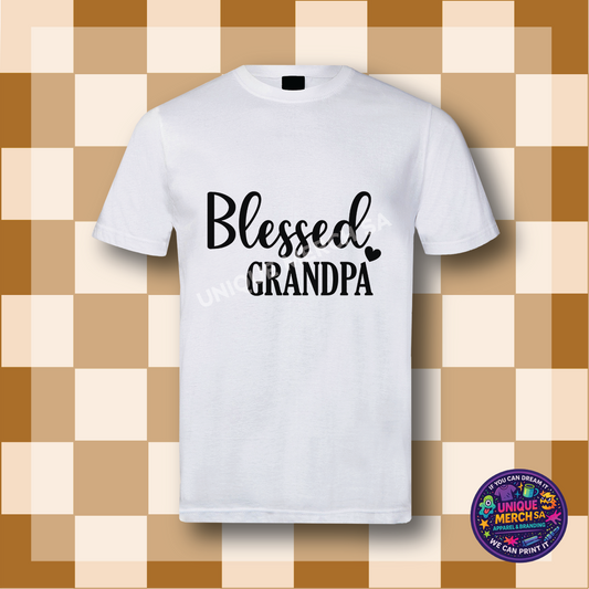 Short Sleeve T-Shirt - Father's Day - Blessed Grandpa 2