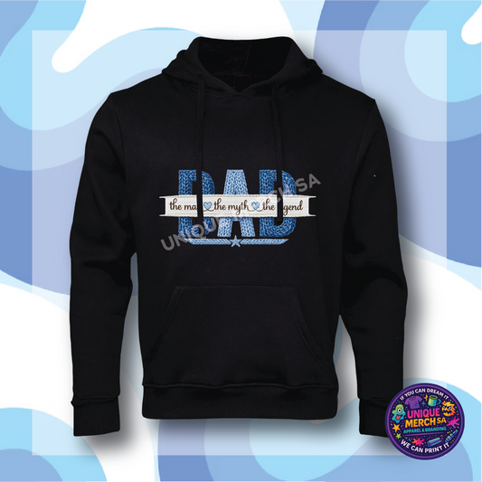 Standard Hoodies - Father's Day - Dad, The man, The Myth, The Ledgend