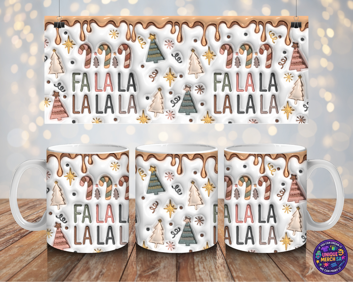 Mugs - Christmas Mug - Flala la la la