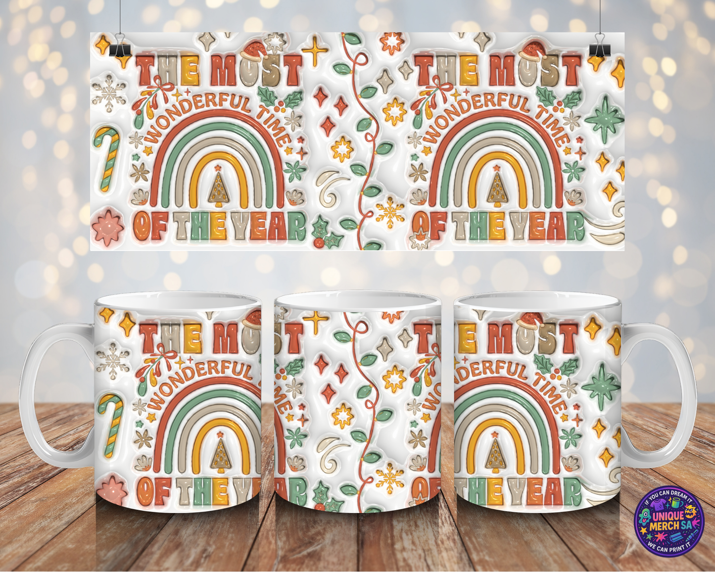 Mugs - Christmas Mug - The Most Wonderful Time of The Year