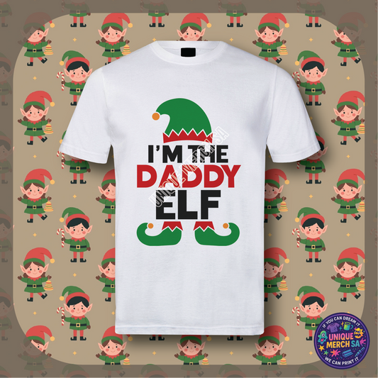 Short Sleeve T-Shirt - Christmas Elf - Daddy
