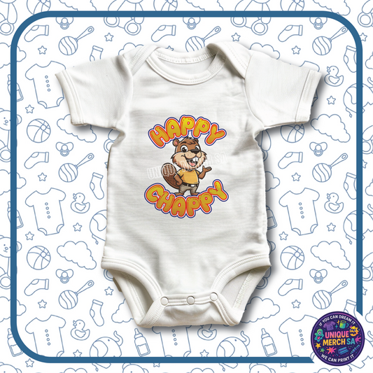 Baby Onesies - Funny Afrikaans - Happy Chappy 2