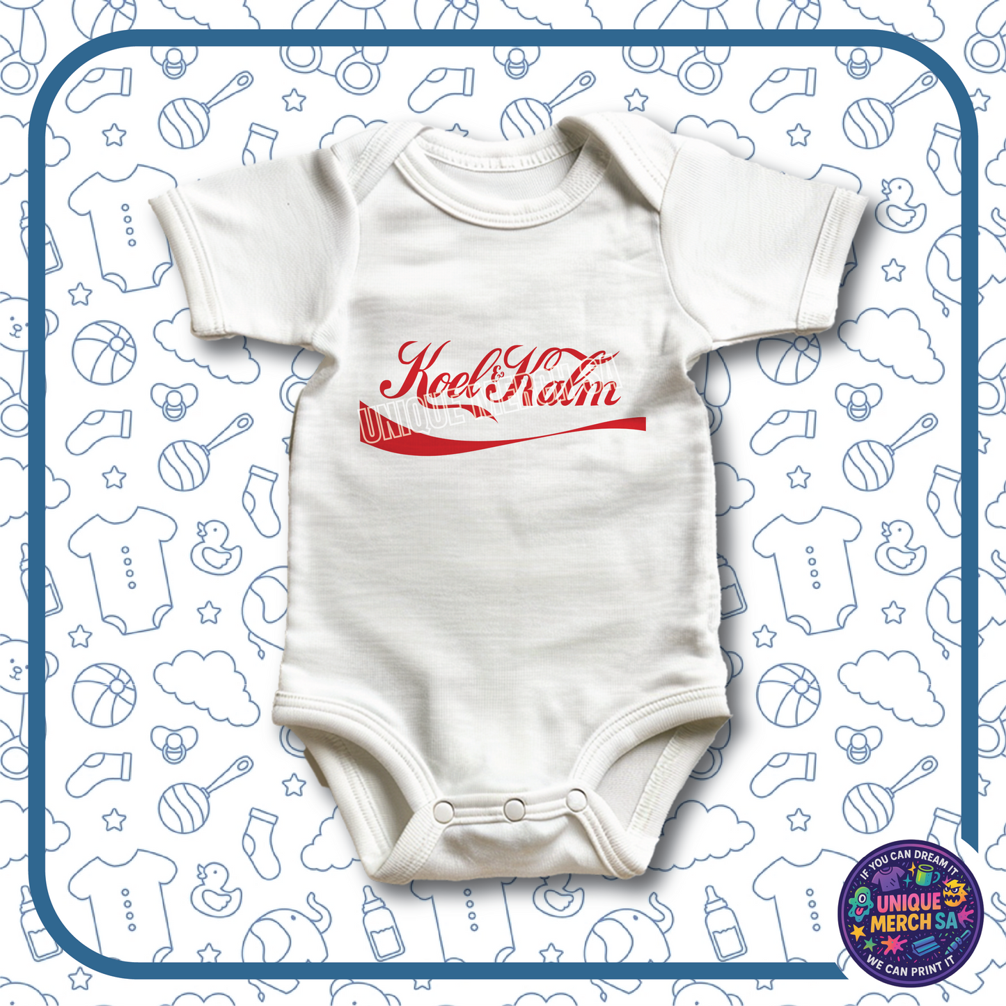 Baby Onesies - Funny Afrikaans - Koel & Kalm