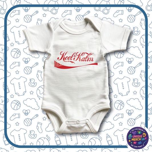 Baby Onesies - Funny Afrikaans - Koel & Kalm