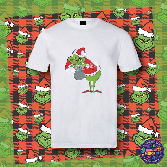 Short Sleeve T-Shirt - Grinchmas - The Grinch
