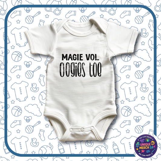 Baby Onesies - Funny Afrikaans - Magie Vol Oogies Toe