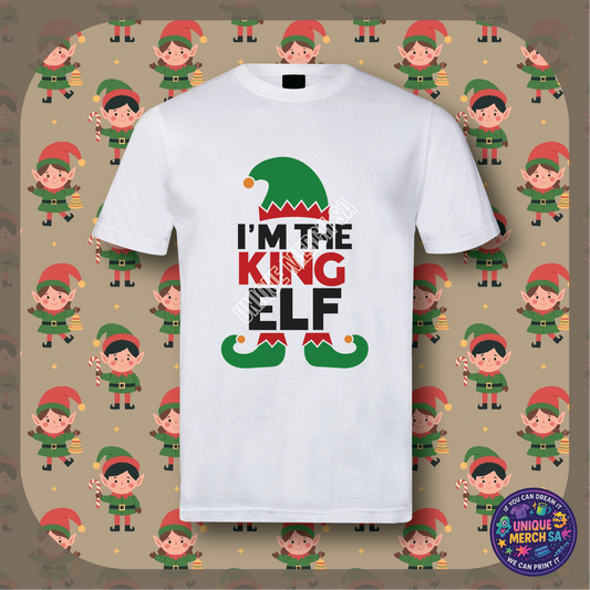 Short Sleeve T-Shirt - Christmas Elf - King