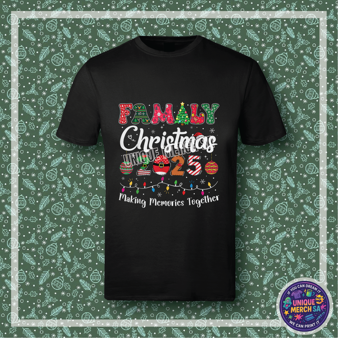 Short Sleeve T-Shirt - Christmas Crew - Family Christmas 2025 23