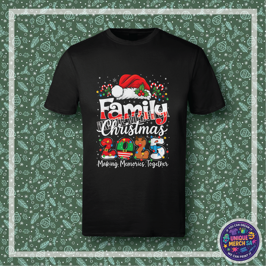 Short Sleeve T-Shirt - Christmas Crew - Family Christmas 2025 12