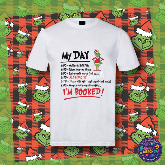 Short Sleeve T-Shirt - Grinchmas - Grinch Day