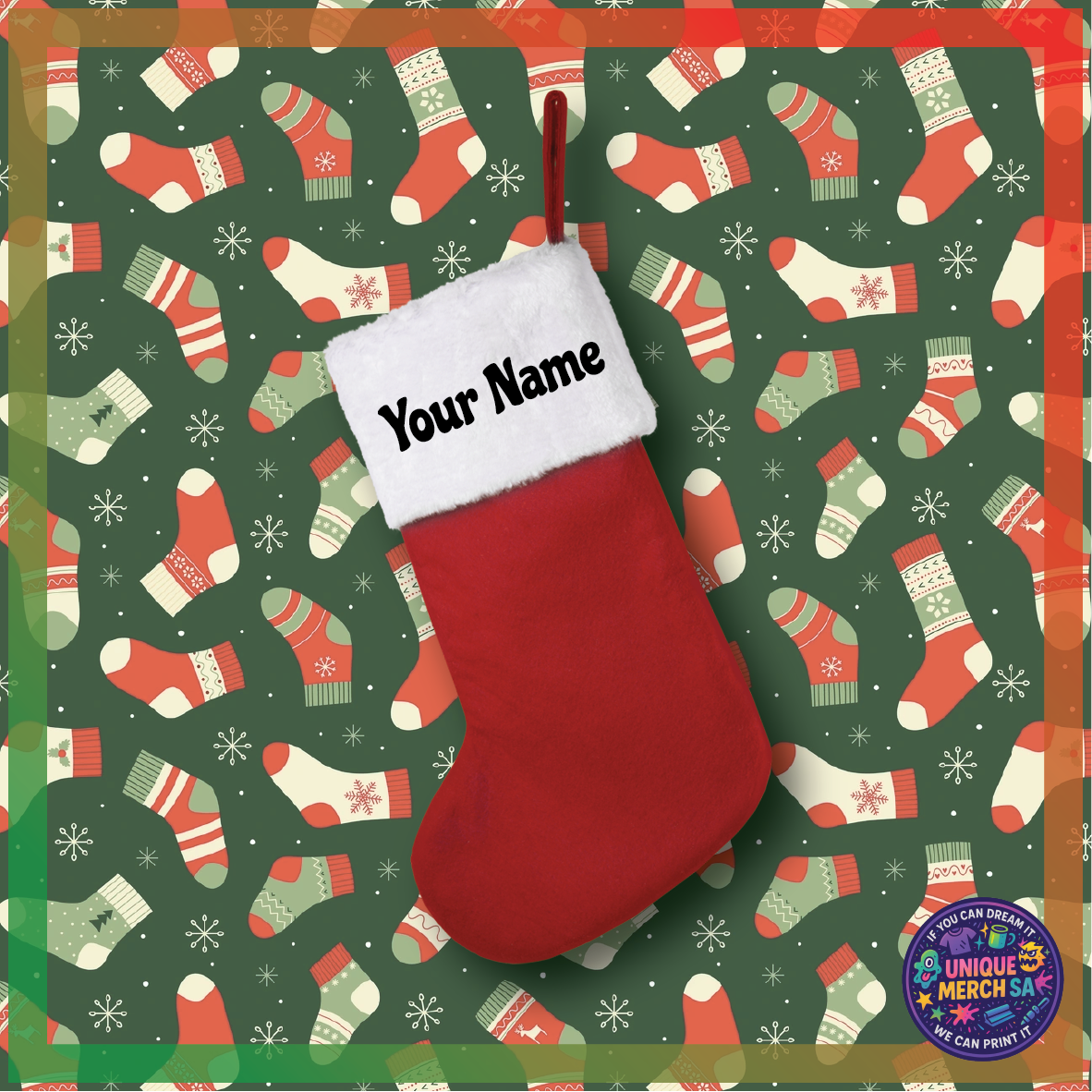 Christmas Stocking - Red Stocking