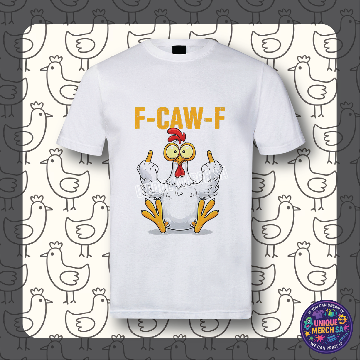 Short Sleeve T-Shirt - FcawF TShirt - Chicken 4