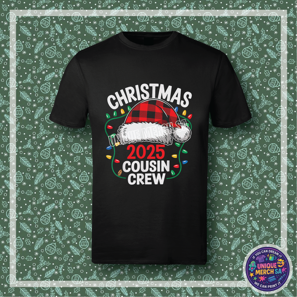 Short Sleeve T-Shirt - Christmas Crew - Family Christmas 2025 14
