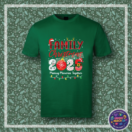 Short Sleeve T-Shirt - Christmas Crew - Family Christmas 2025 1