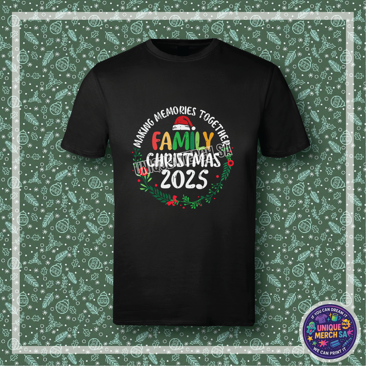 Short Sleeve T-Shirt - Christmas Crew - Family Christmas 2025 18