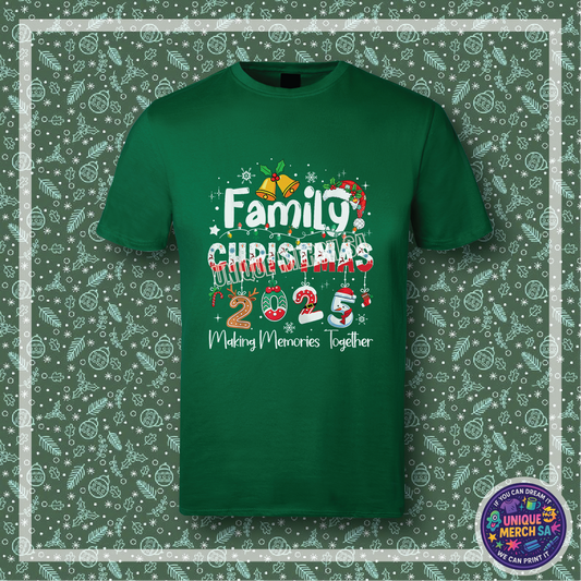 Short Sleeve T-Shirt - Christmas Crew - Family Christmas 2025 2